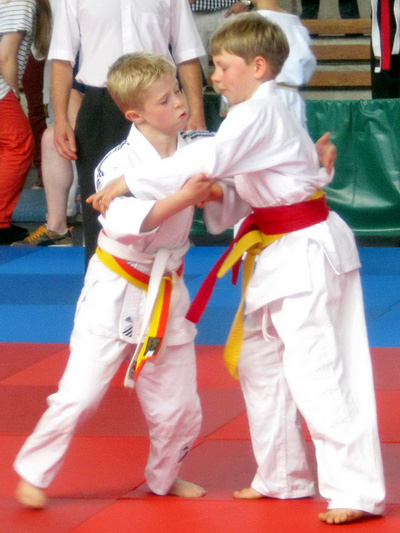 Aktiver U10er SGE-Judoka