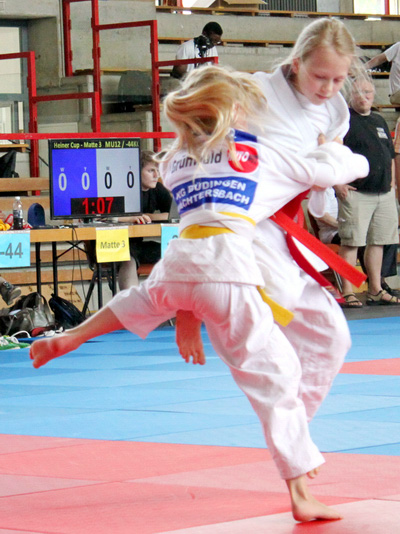 Aktive U12er SGE-Judoka