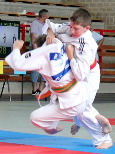 Aktiver U12er SGE-Judoka